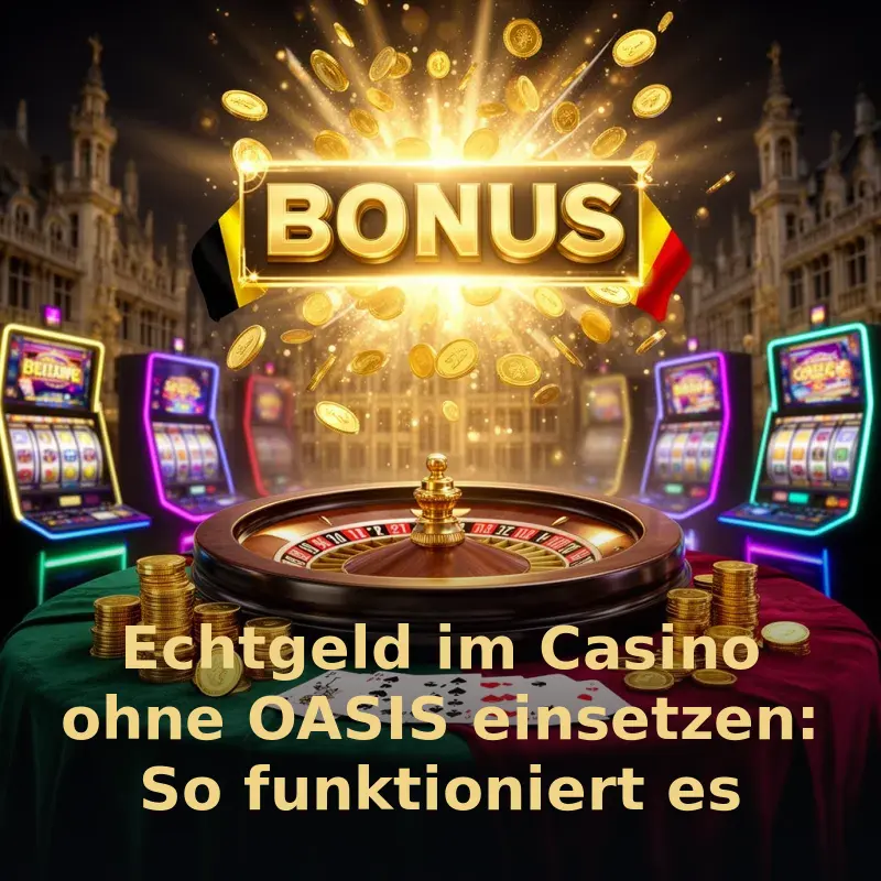 Echtgeld im Casino ohne OASIS einsetzen: So funktioniert es